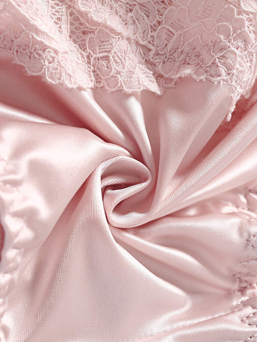5pcs French-Style Low-Waist Lace Hollow-Out Sexy Satin Bow Panties,