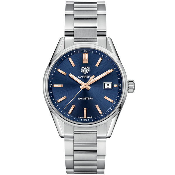 Tag Heuer Carrera Quartz Silver Dial Watch For Women War1112 Ba0601