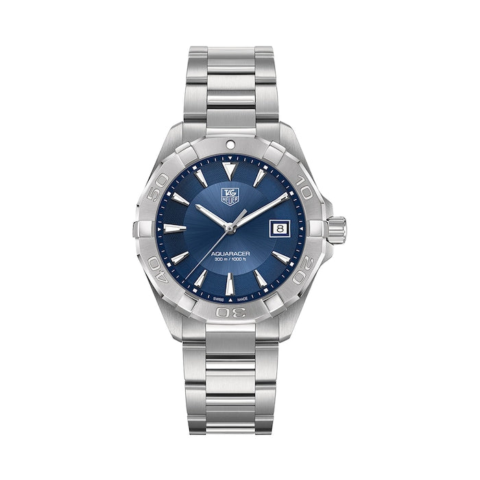 Tag Heuer Aquaracer 41mm Quartz Watch For Men Way1112 Ba0928