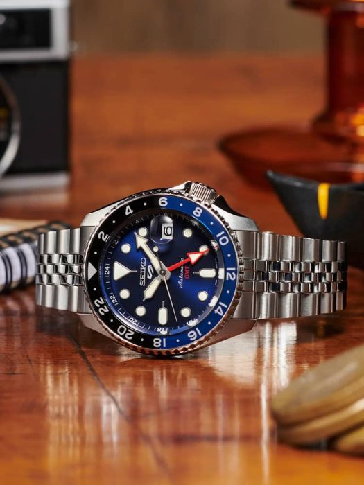 Seiko Ssk003k1 Seiko 5 Sports Gmt Automatic