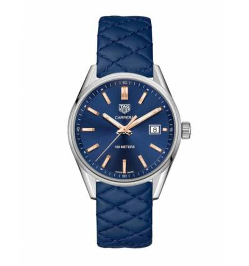 Tag Heuer Carrera Quartz 39mm Watch For Women War1112 Fc6391