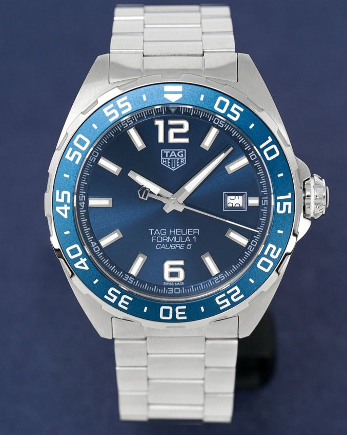 Tag Heuer Formula 1 Bucherer Blue Edition Watch For Men Waz2015 Ba0842