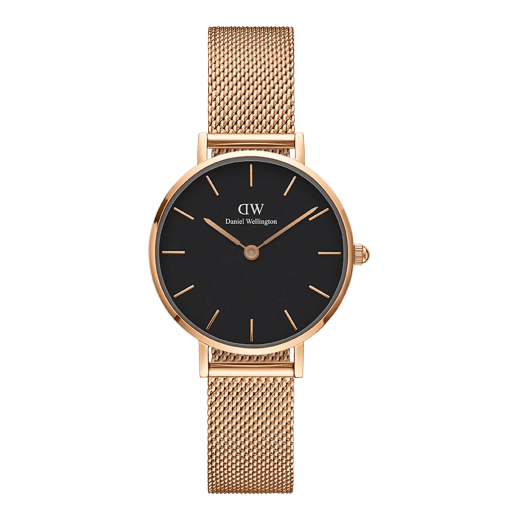 Daniel Wellington Ladies Rose Gold Petite Melrose Watch Dw00100303