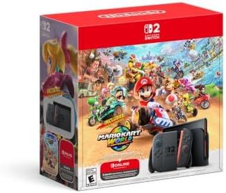 Nintendo Switch 2 + Mario Kart World Bundle (includes 3-month NSO Individual Membership)