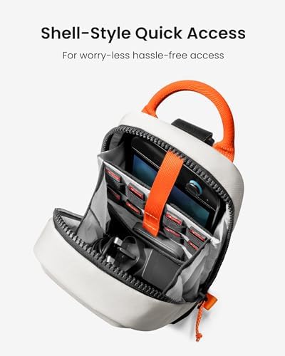 tomtoc Sling Carrying Bag for Nintendo Switch 2 with 8 Game Card Slots
