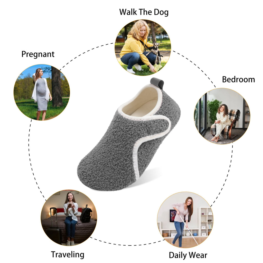 Slip On House Slippers for Home Bedroom