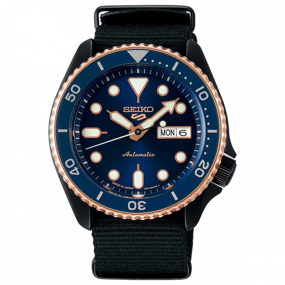 Seiko 5 Automatic Sports Mens Watch Sbsa098