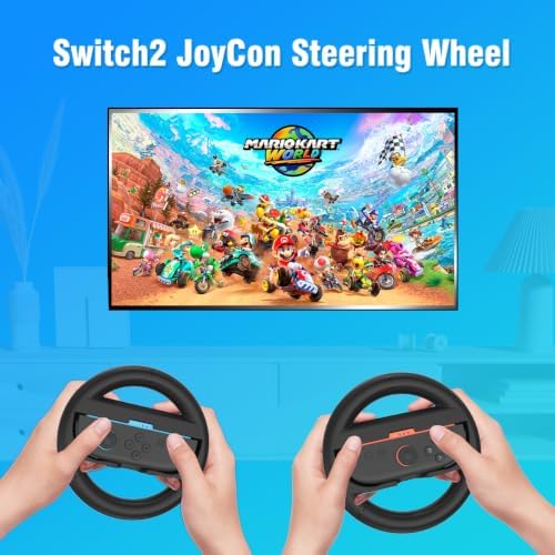 Switch 2 Steering Wheel for Nintendo Switch 2 JoyCon Racing Accessories