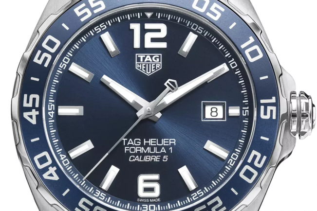 Tag Heuer Formula 1 Bucherer Blue Edition Watch For Men Waz2015 Ba0842