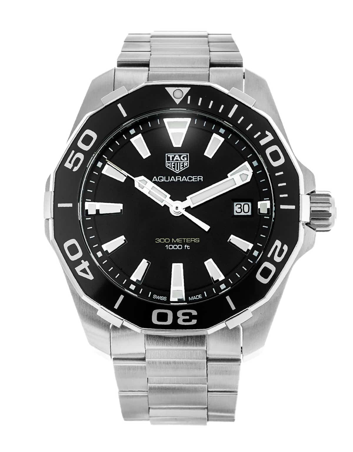 Tag Heuer Carrera Aquaracer Watch For Men Way111a Ba0928