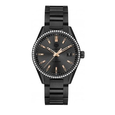 Tag Heuer Carrera Quartz 39mm Watch For Women War1115 Ba0602