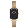 Daniel Wellington Ladies Rose Gold Quadro Watch Dw00100432