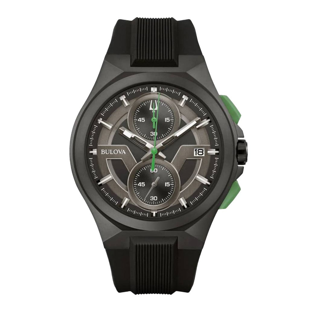 Bulova Maquina Mens Black Watch 98b381