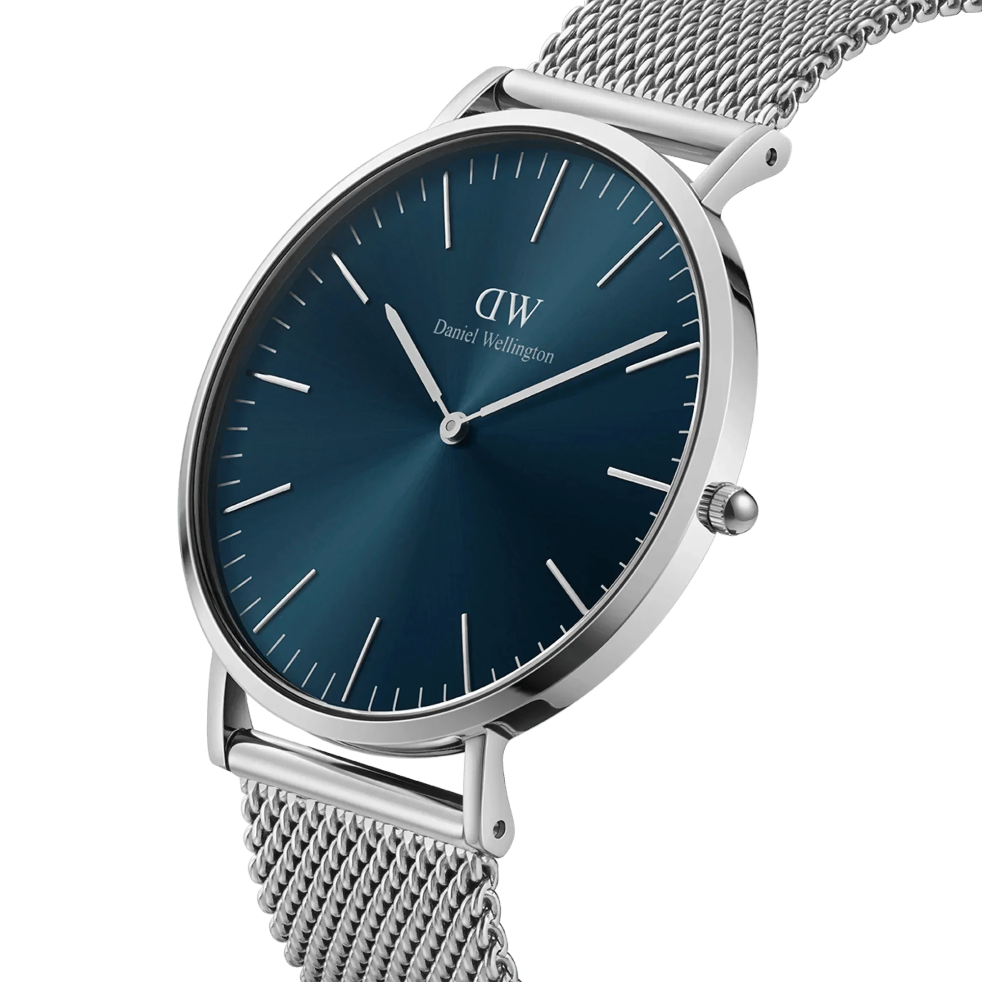 Daniel Wellington Classic Mesh Arctic Mens Blue Watch Dw00100628