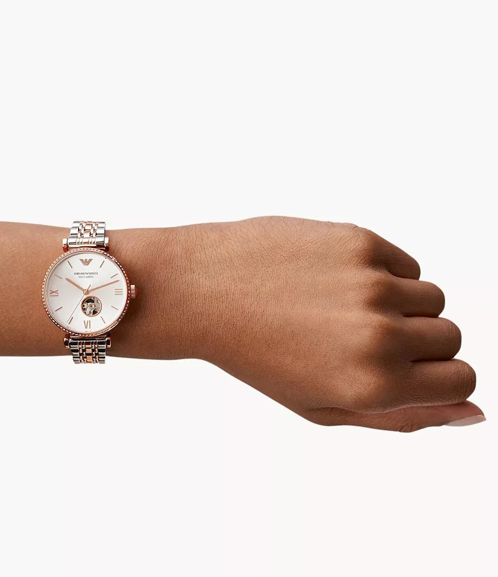 Emporio Armani Ar60019 Womens Meccanico Watch