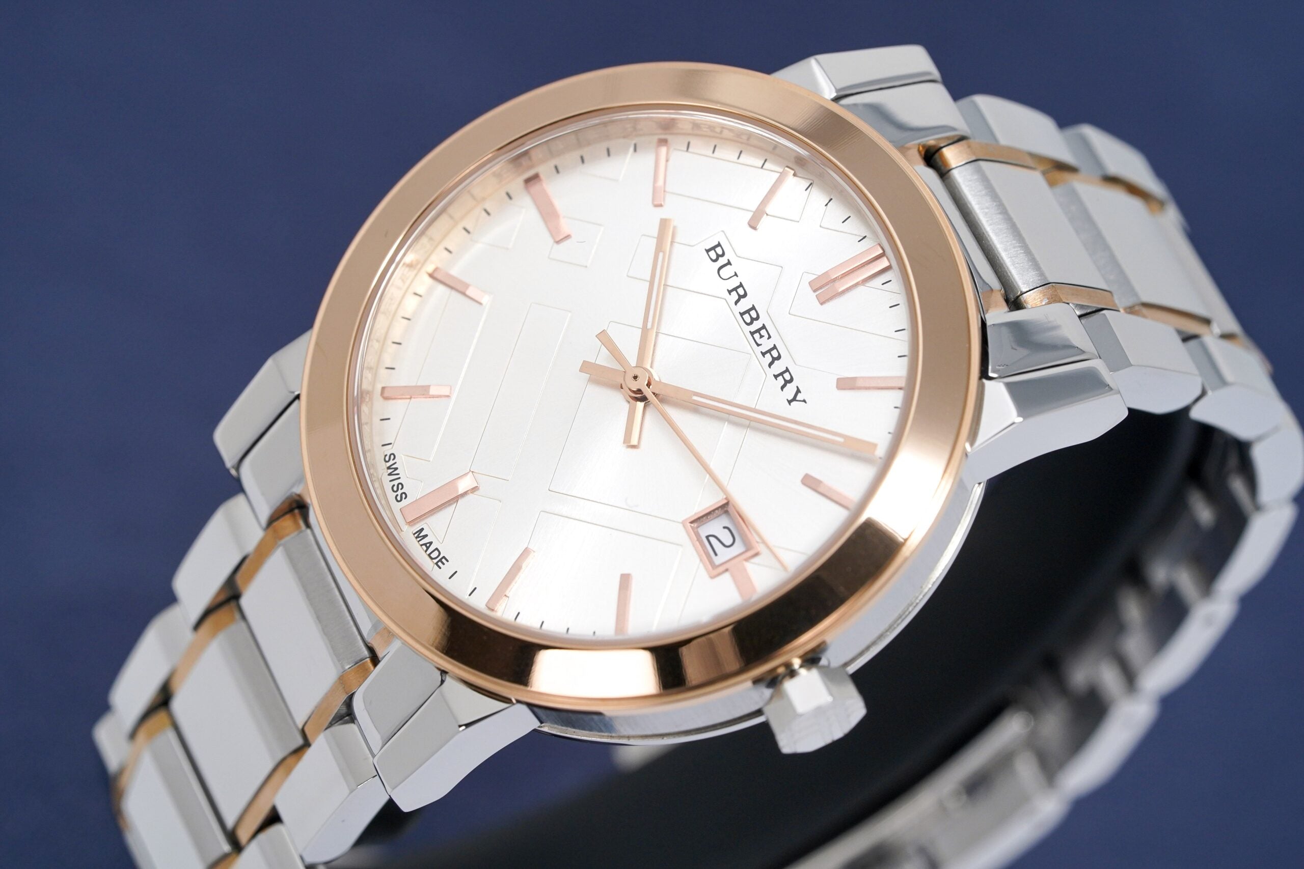 Burberry Ladies Watch The City Two Tone Bu9006