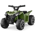 Best Choice Products 6V Kids Ride-On 4-Wheeler Quad ATV Car w/ 1.8mph Max Speed, Treaded Tires - Red - Army Green