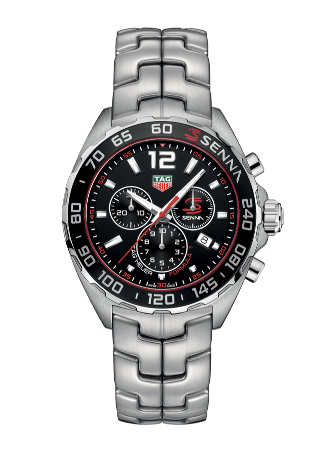 Tag Heuer Senna Quartz Stainless Steel Watch For Men Caz1015 Ba0883