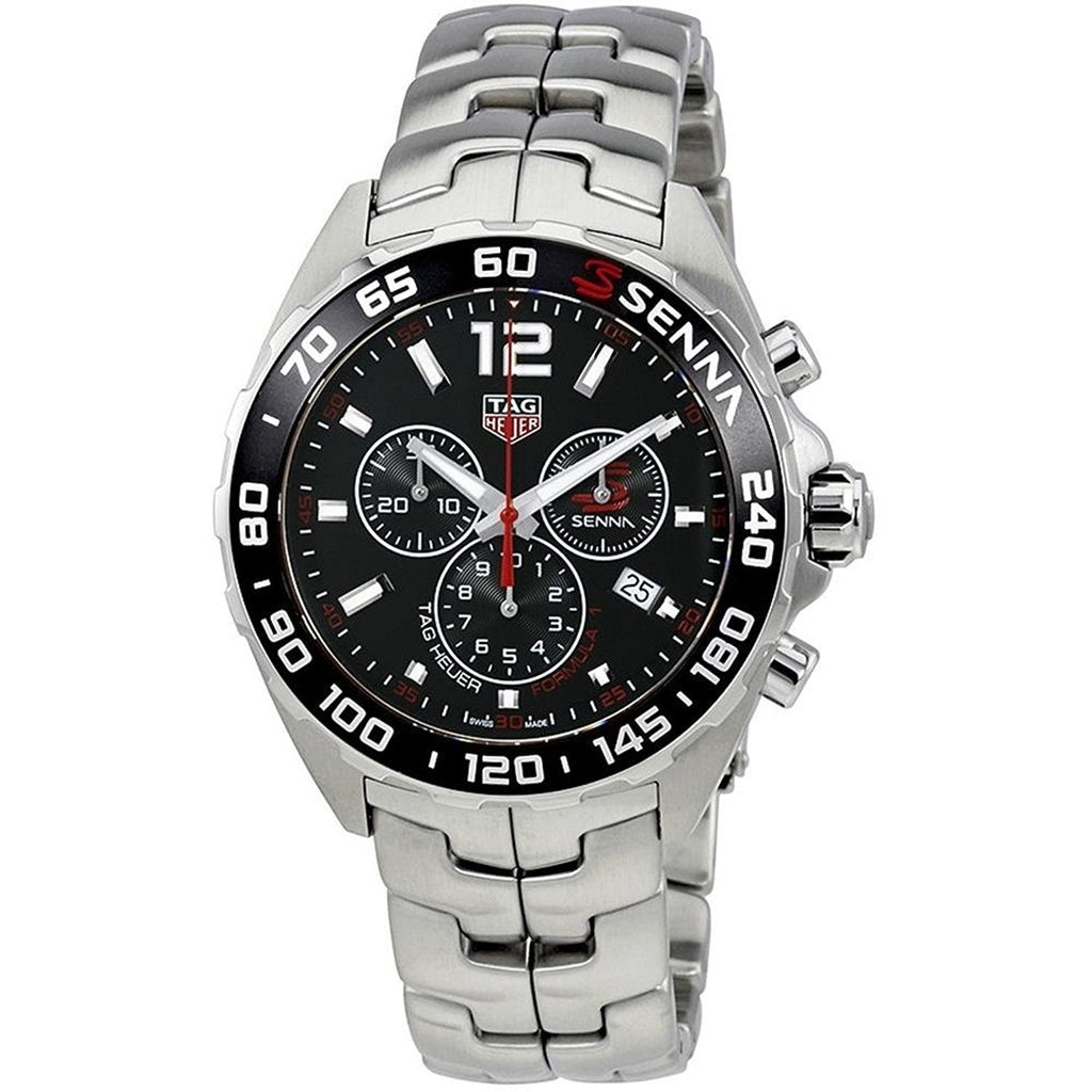 Tag Heuer Senna Quartz Stainless Steel Watch For Men Caz1015 Ba0883