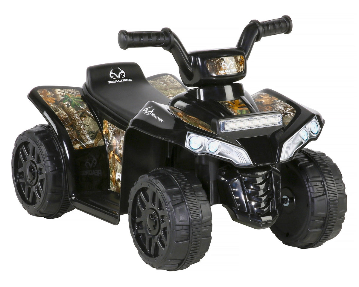 Dynacraft Realtree 6V Quad, Battery Powered Ride-on for Kids Ages 3+, 1 Count - Green