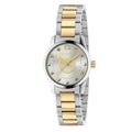 Gucci G Timeless Mystic Cat Steel And Gold Pvd Ladies Watch Ya126596