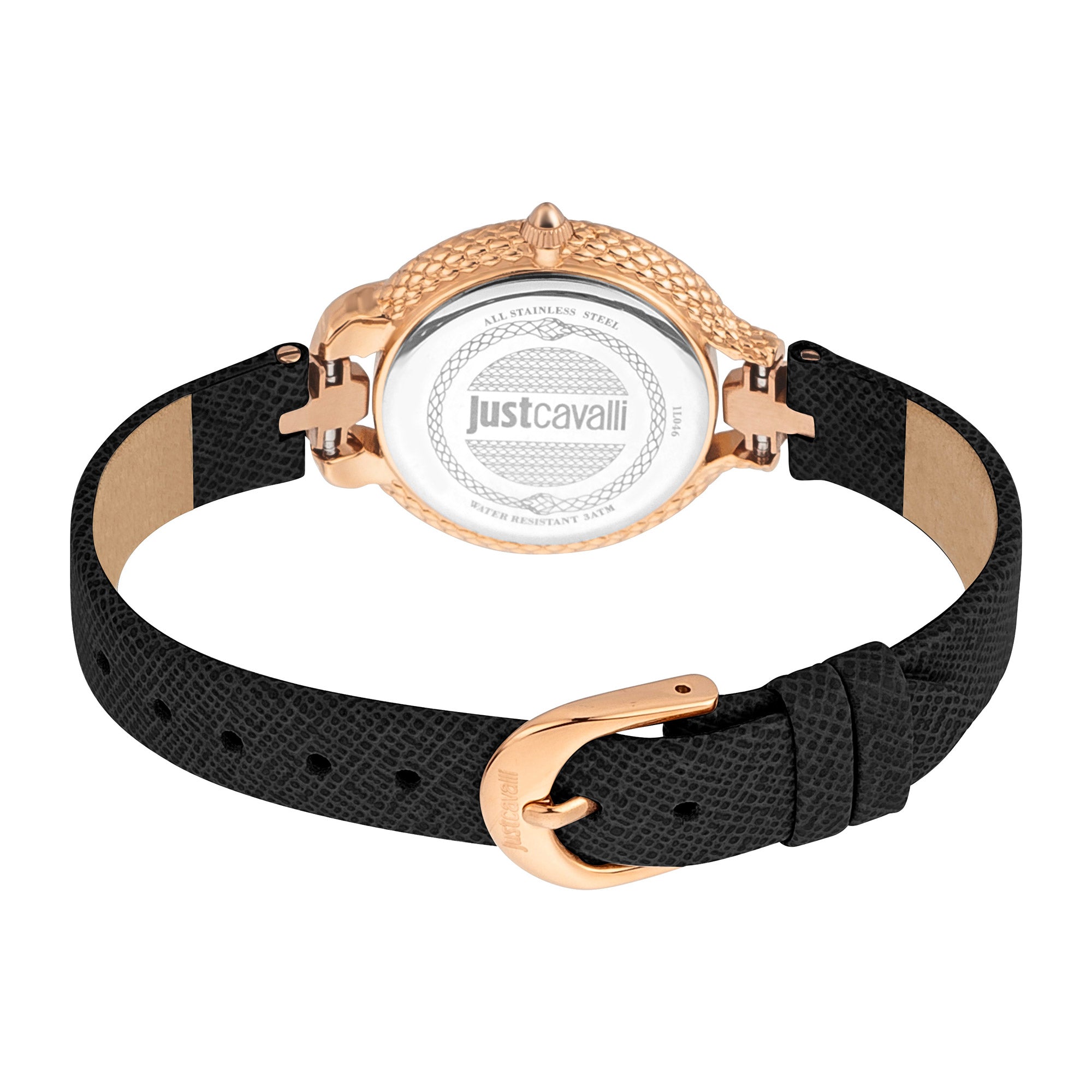 Just Cavalli Cerimonioso Rose Gold Leather