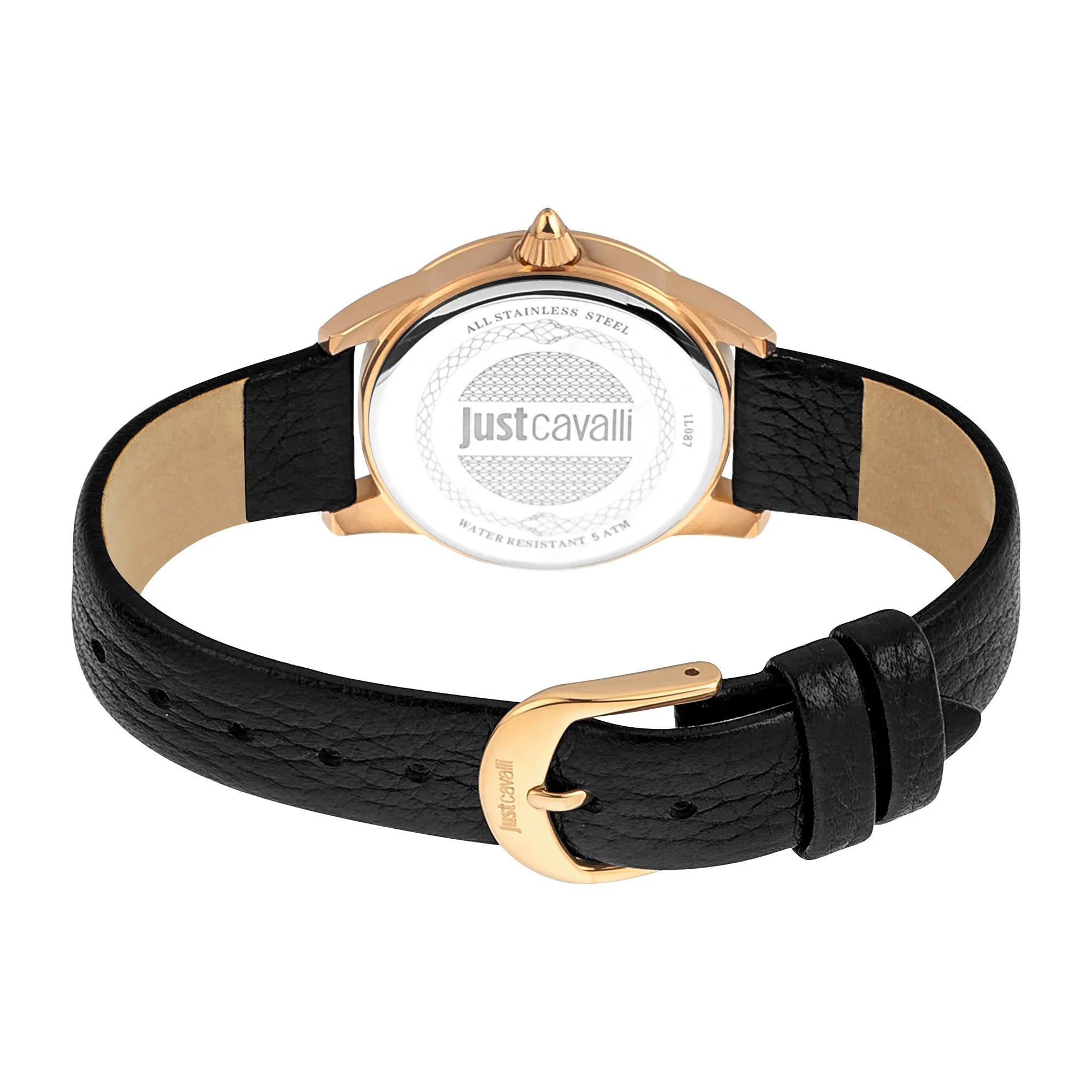 Just Cavalli Donna affascinante Rose Gold Leather