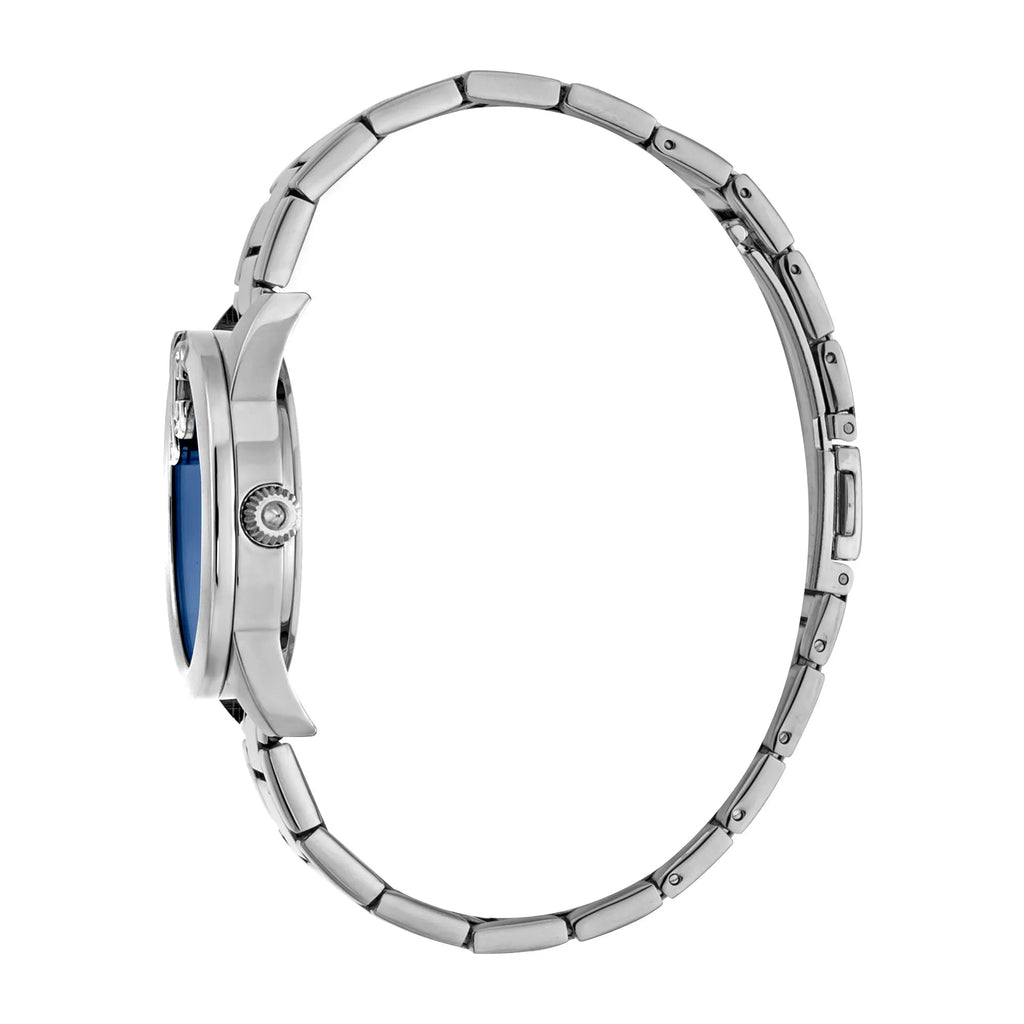 Just Cavalli Logomania SET Steel Blue Zebra Zircons