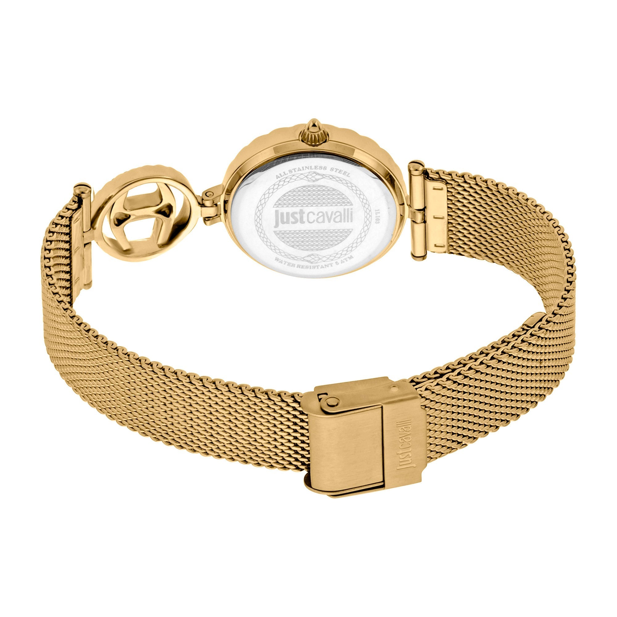 Just Cavalli SET With Bracelet Steel Yellow Gold Glitter