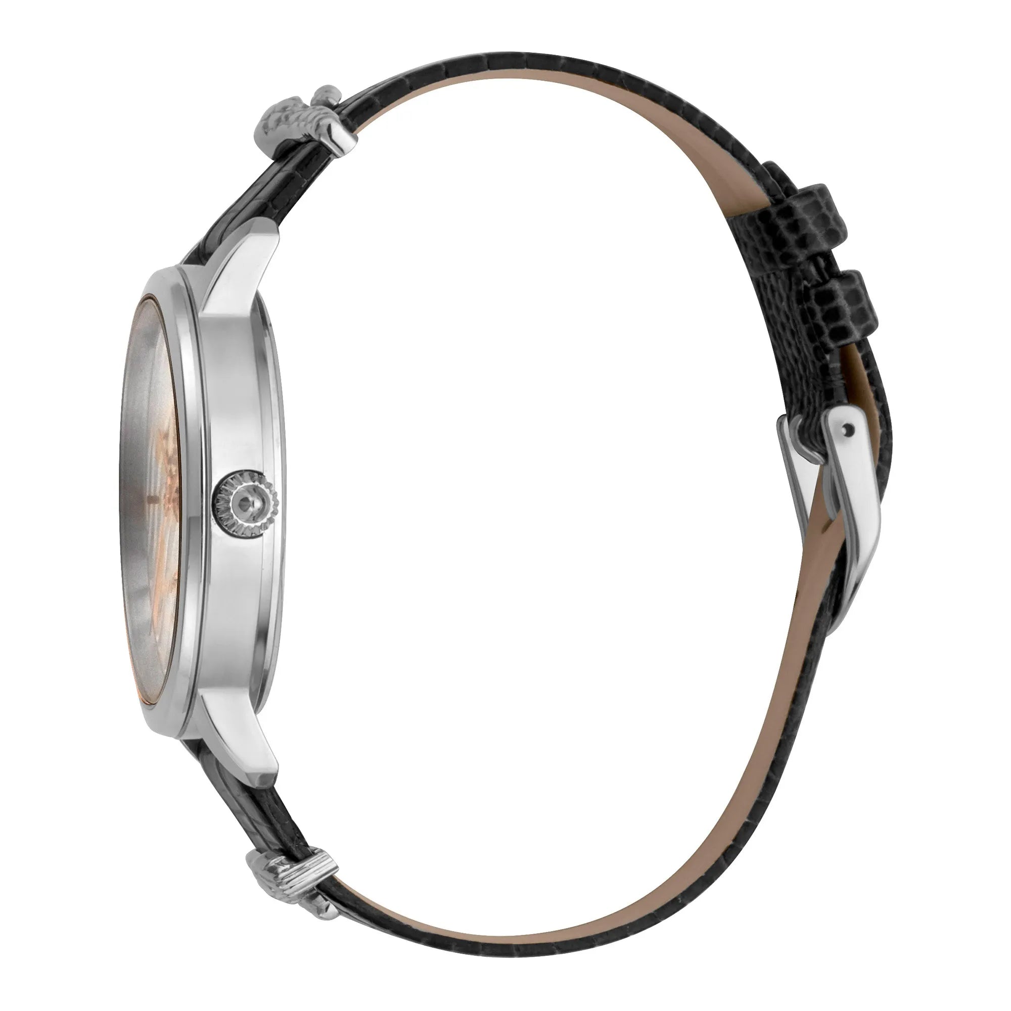Just Cavalli Just per me Leather Black Silver Zebra Glitter