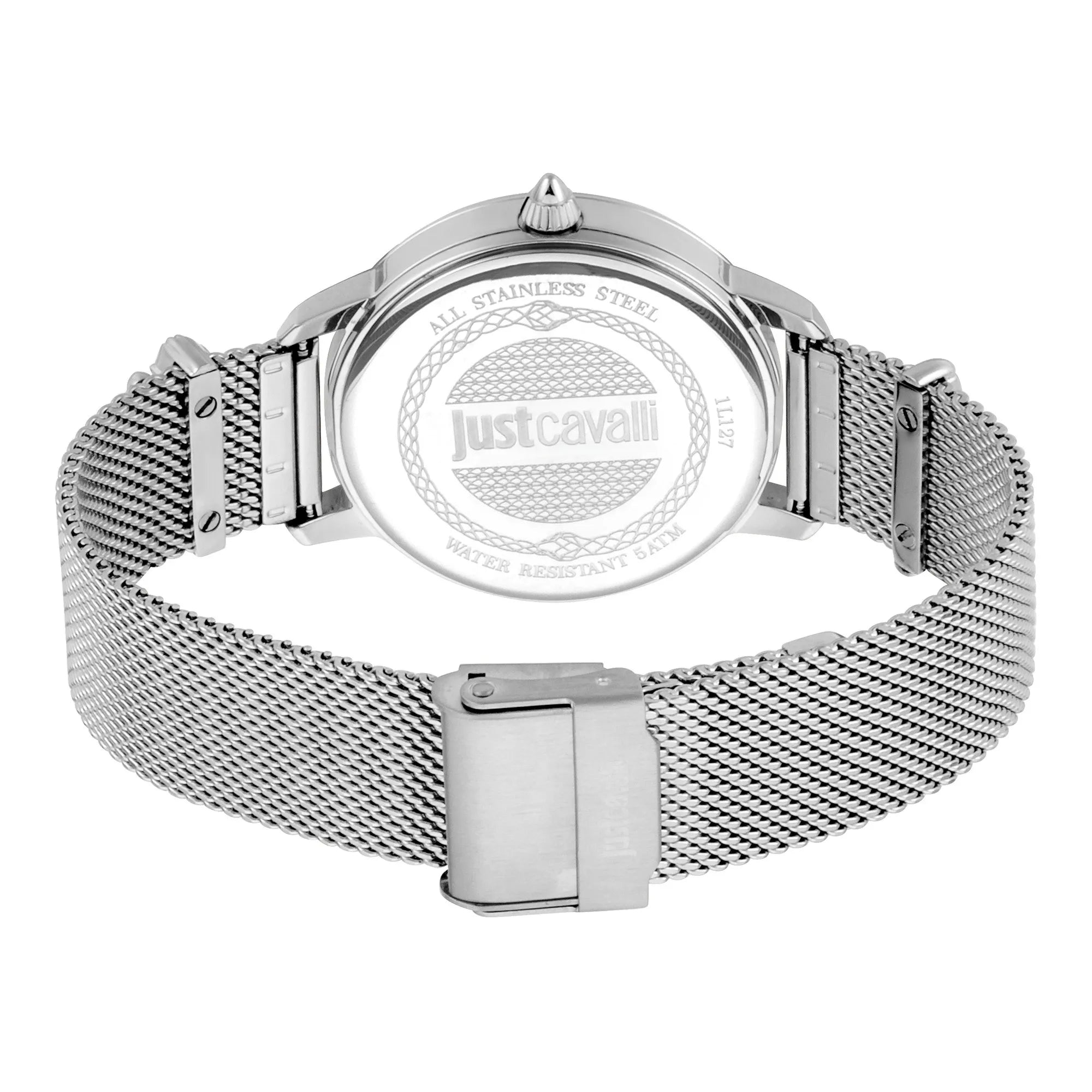 Just Cavalli Just per me Steel Silver Zebra Glitter