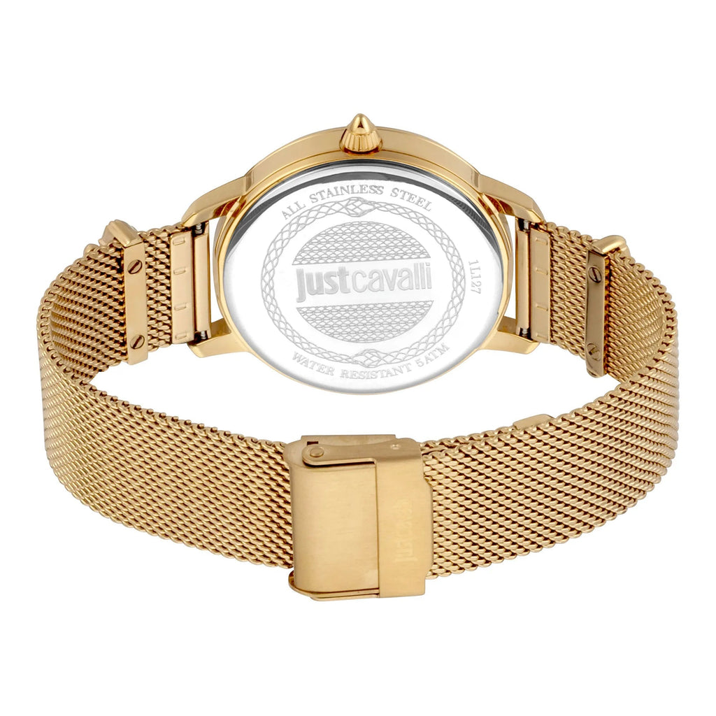 Just Cavalli Just per me Steel Yellow Gold Zebra Glitter