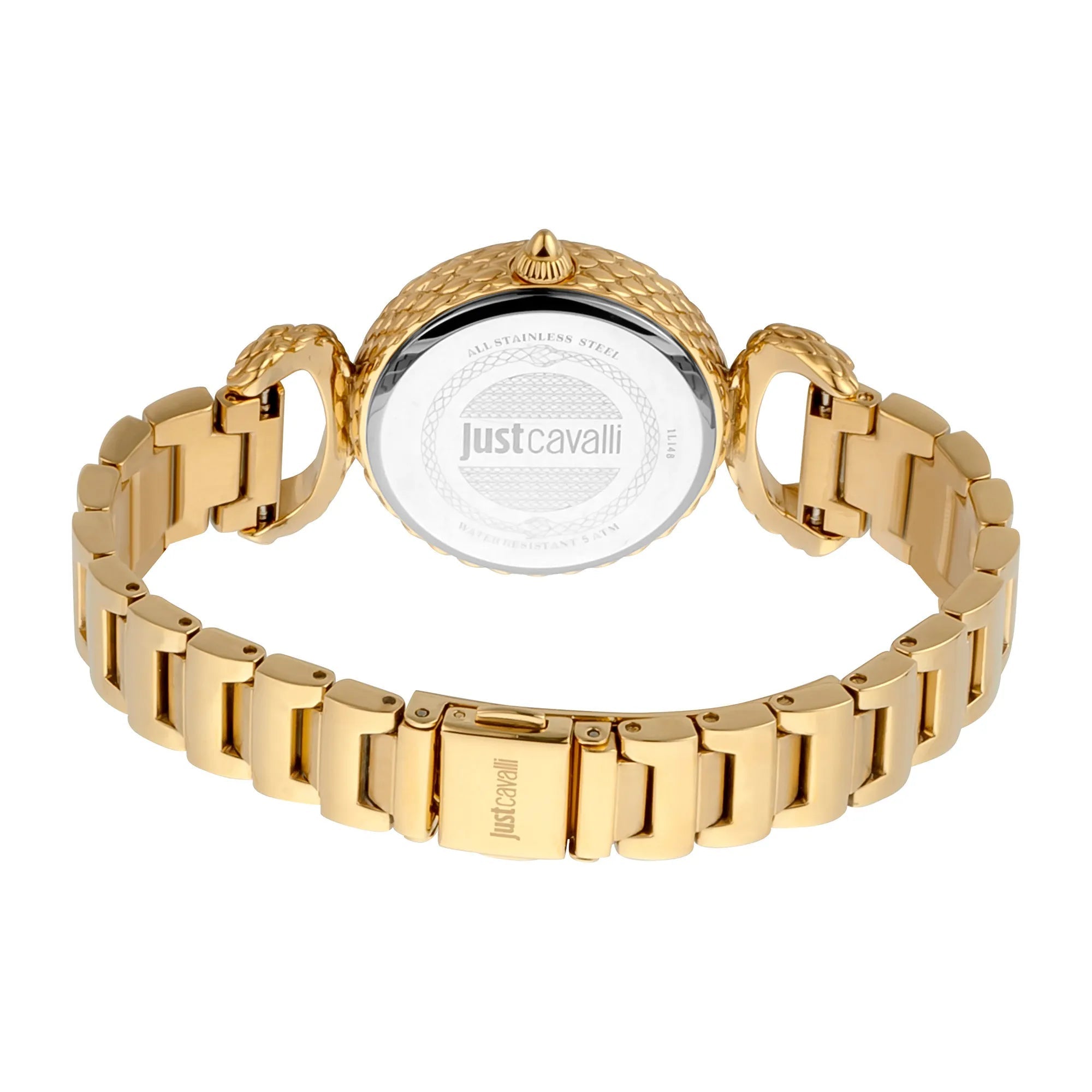 Just Cavalli Snake Inside Gold Champagne