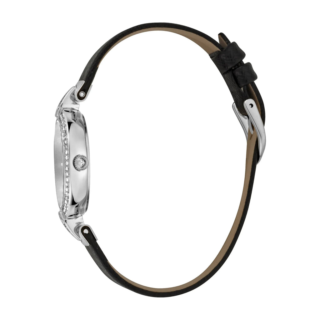 Just Cavalli Nobile Glam Leather Black