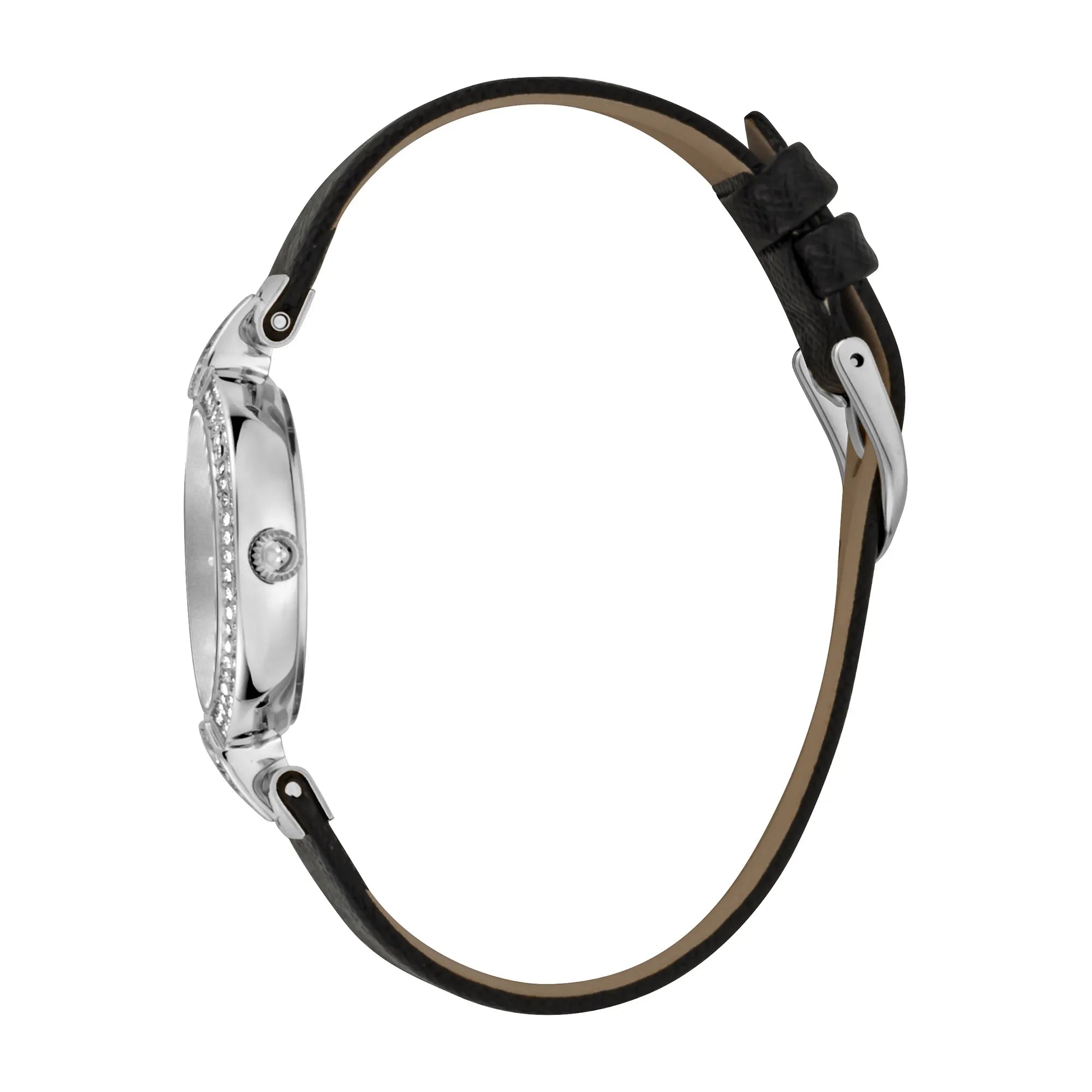 Just Cavalli Nobile Glam Leather Black
