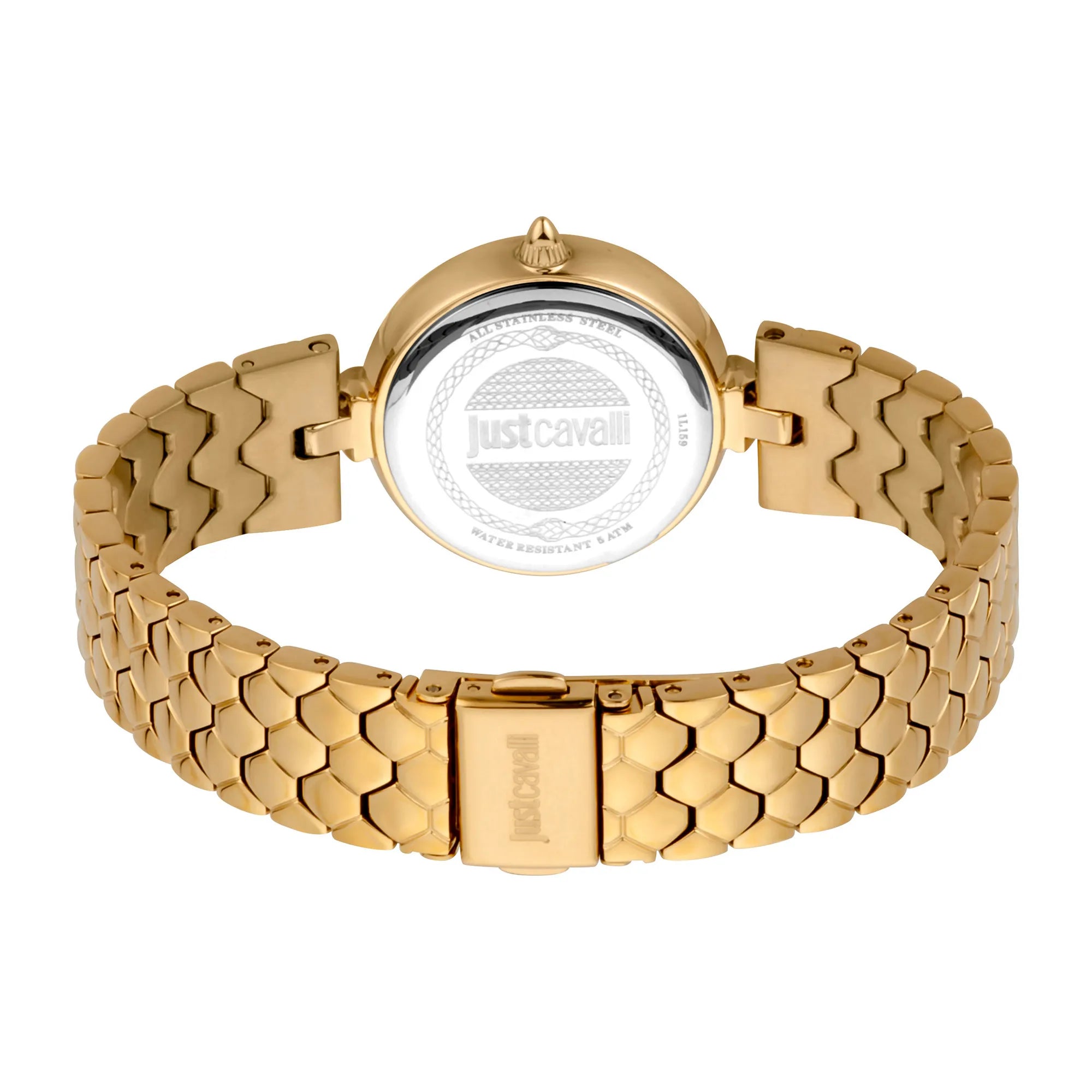 Just Cavalli Nobile Glam Yellow Gold Green