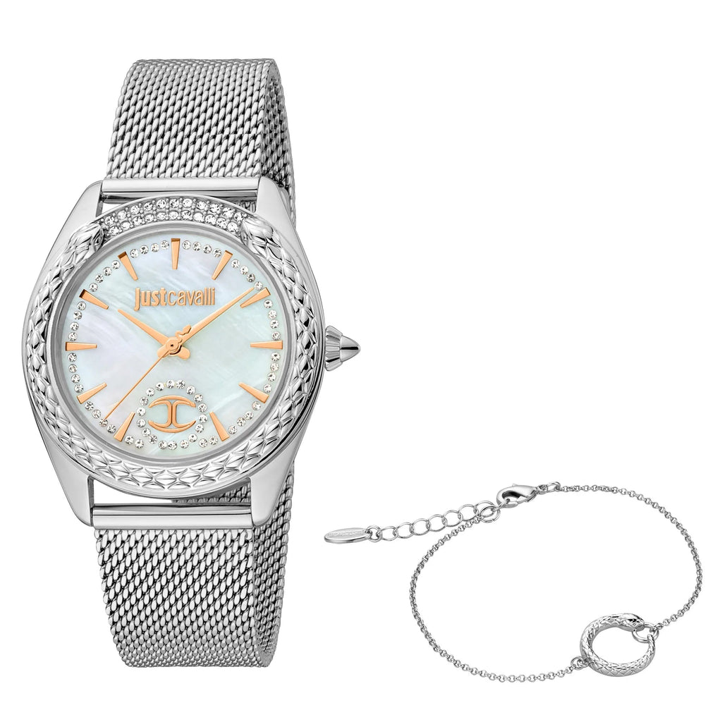 Just Cavalli Prestigio 2 Silver MOP