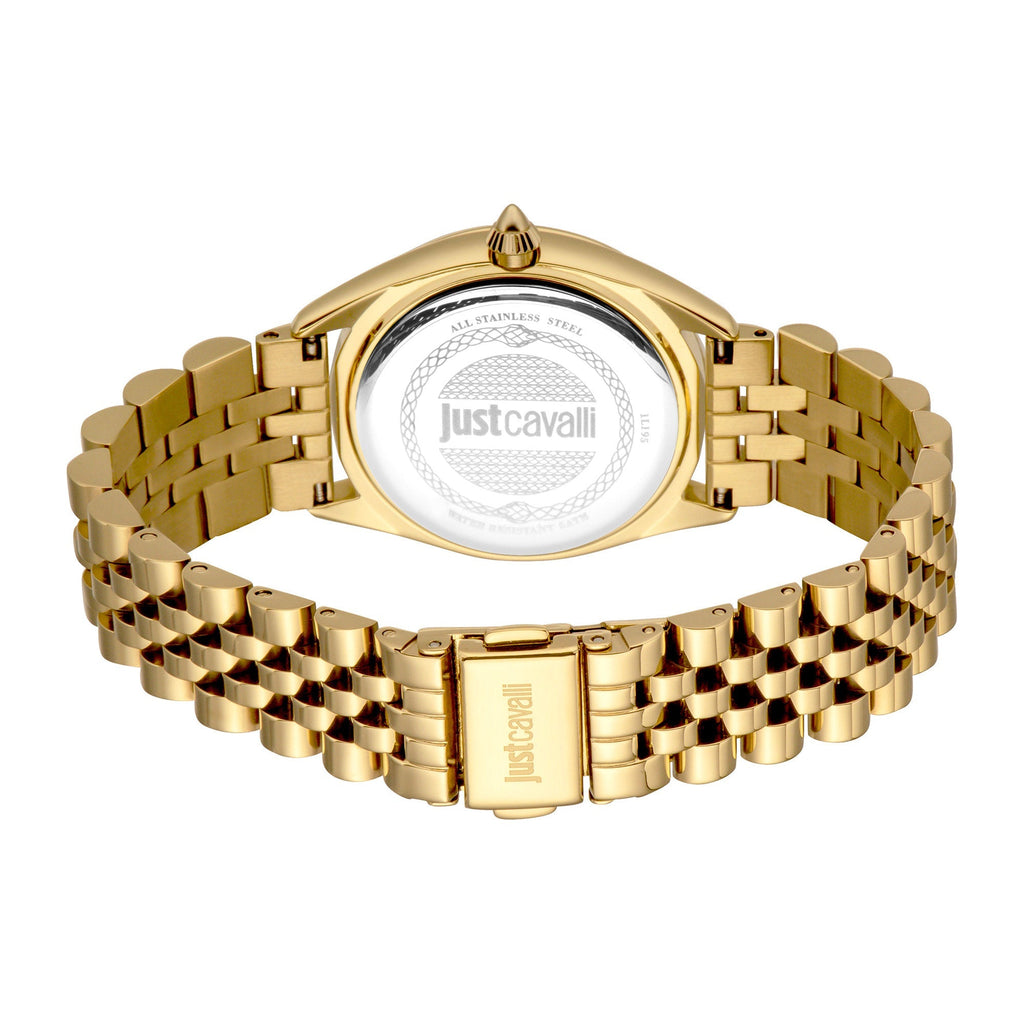 Just Cavalli Prestigio Yellow Gold Green