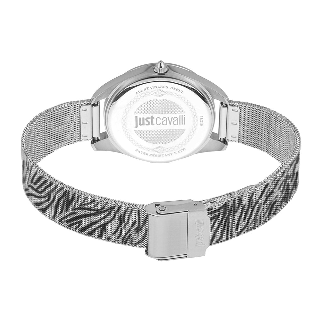 Just Cavalli Pantera Silver Black
