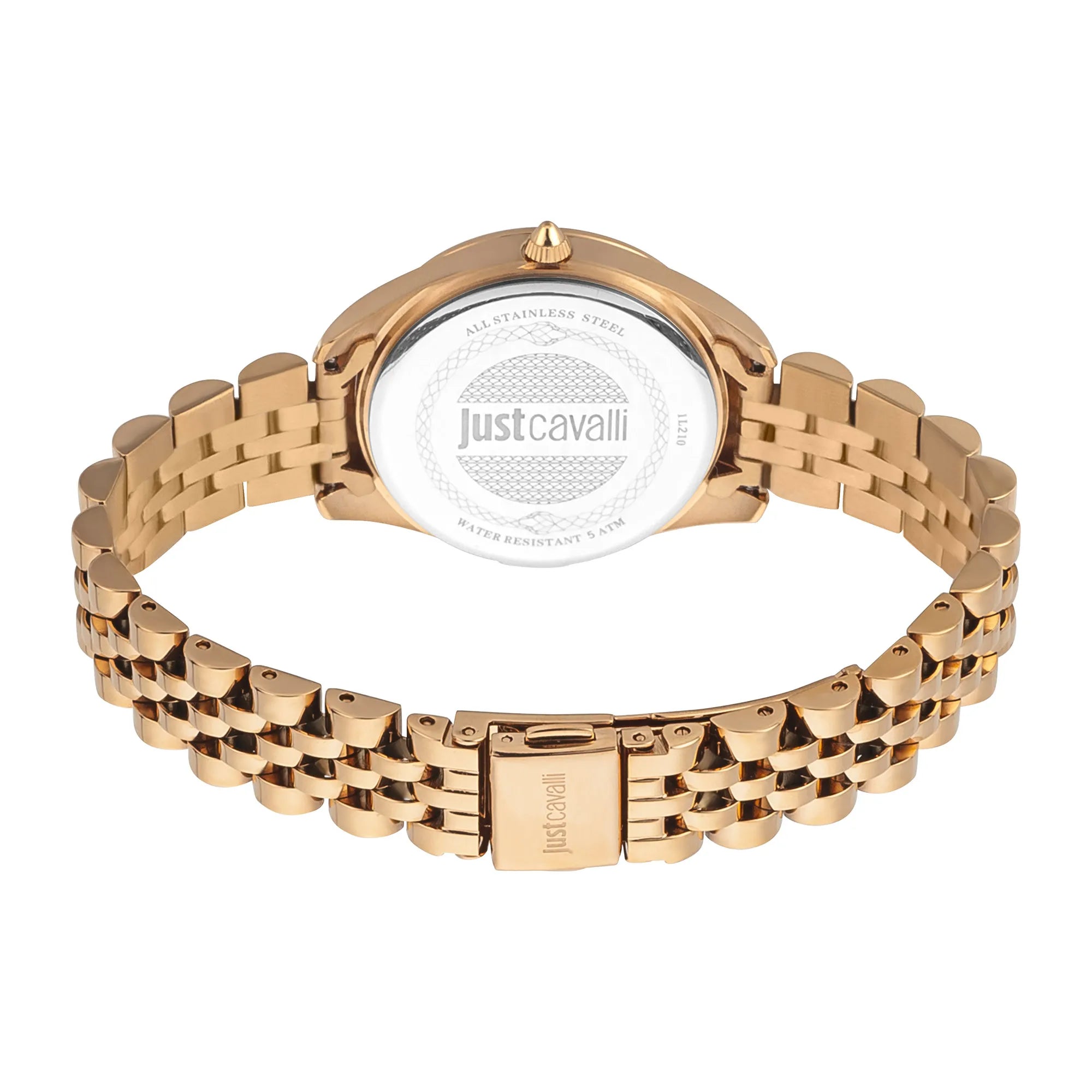 Just Cavalli Pantera Rose Gold Green