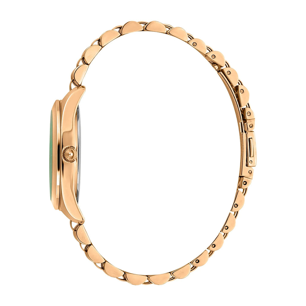 Just Cavalli Pantera Rose Gold Green
