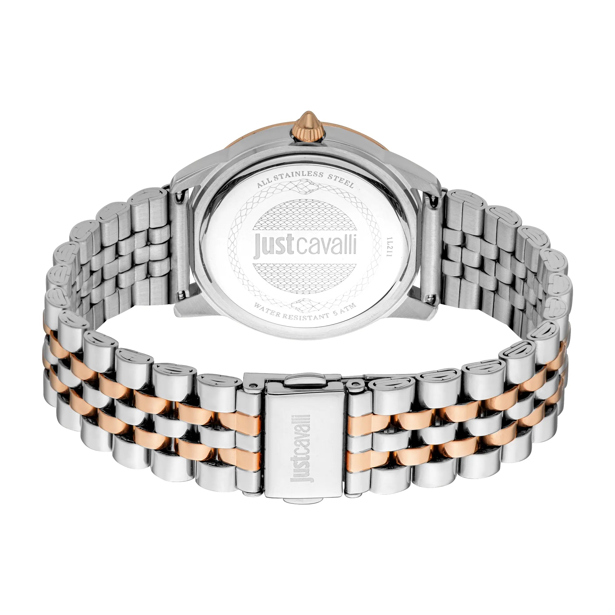 Just Cavalli Glam Creazione Two Tones RG Silver