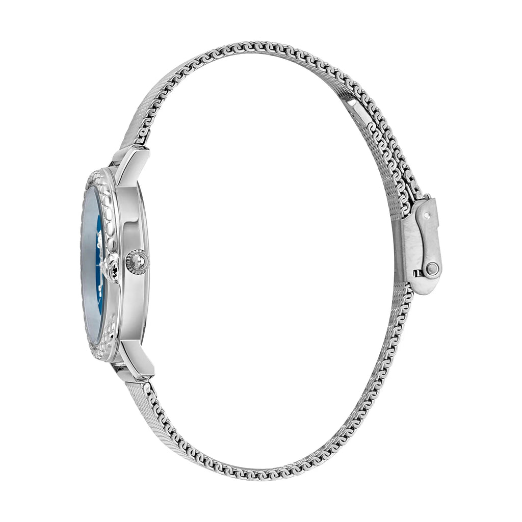 Just Cavalli Brillante Silver Glitter Blue