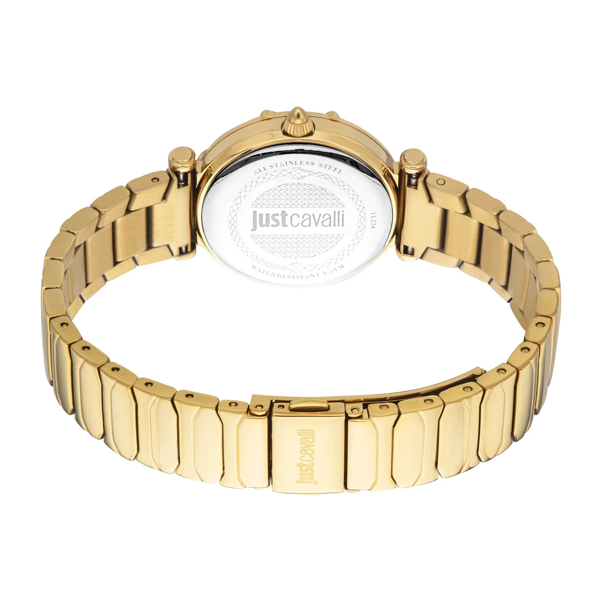 Just Cavalli Atrani Yellow Gold Green