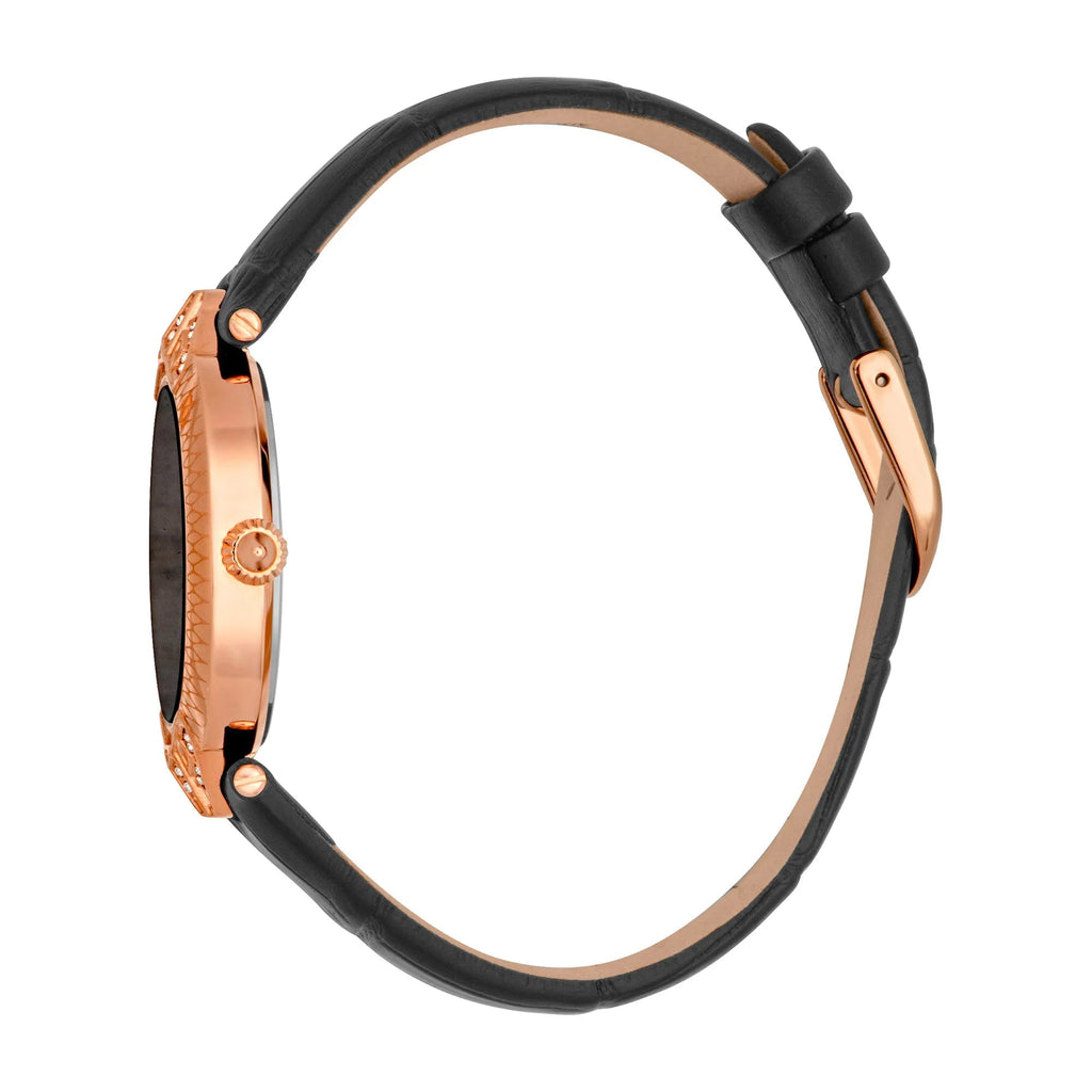 Just Cavalli Luce Leather Black RG