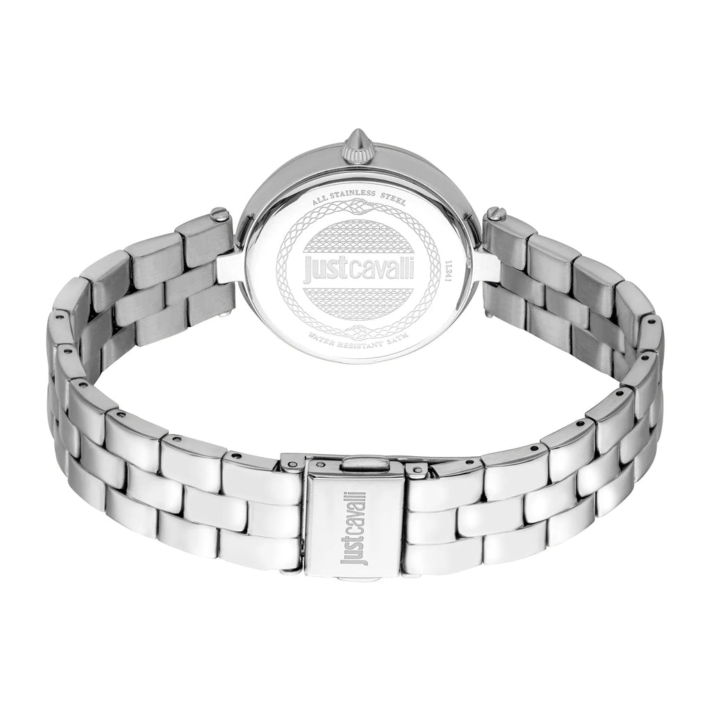 Just Cavalli Maiuscola Silver Blue