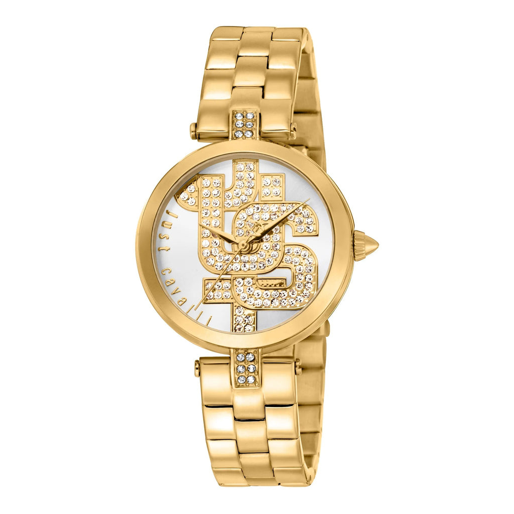Just Cavalli Maiuscola Yellow Gold