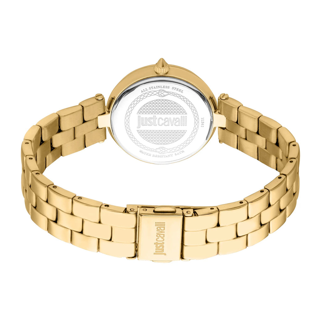 Just Cavalli Maiuscola Yellow Gold