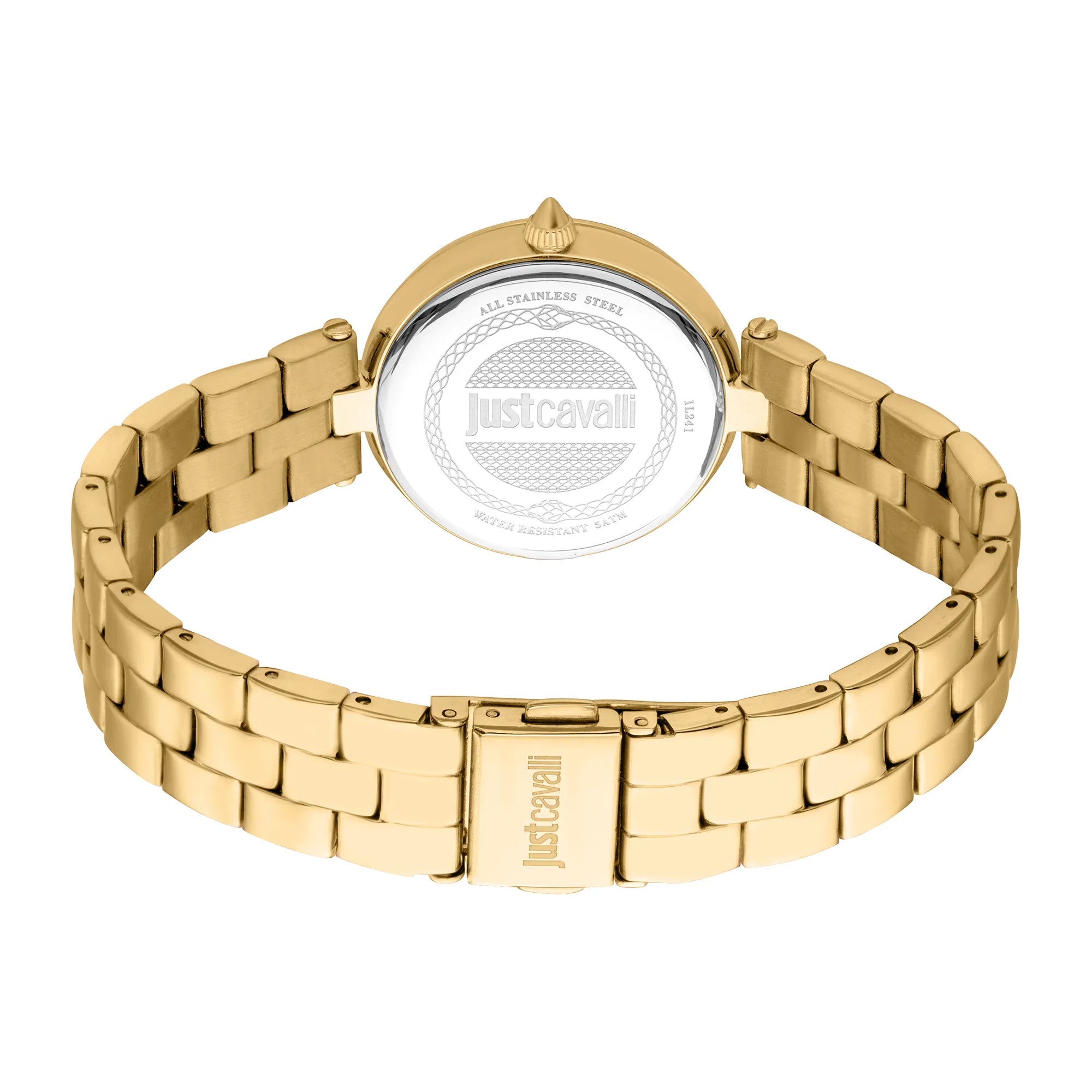 Just Cavalli Maiuscola Yellow Gold Green