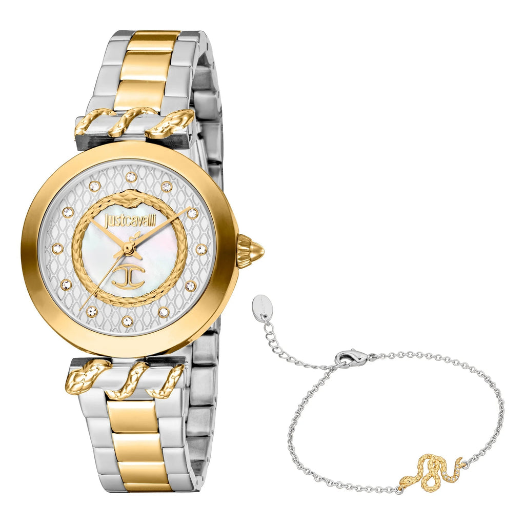 Just Cavalli Donna luce Two Tones YG Silver